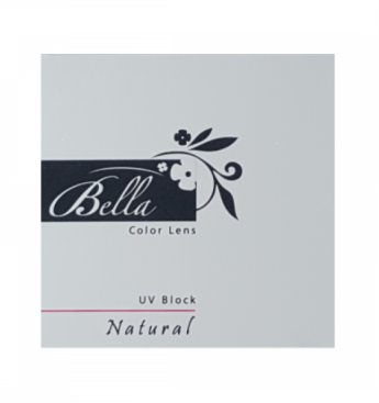 Brown Contact Lenses Bella Natural Hazel Three-Monthly at good value