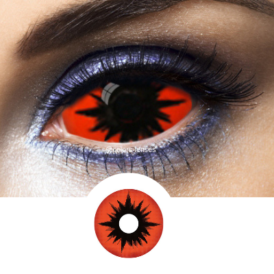 Mesmerizing eyes with Omega Red Sclera