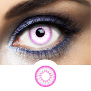 pink color lenses for cosplay