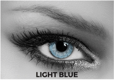 Blue Multifocal Toric Lenses Soleko Queen's Solitaire Light Blue