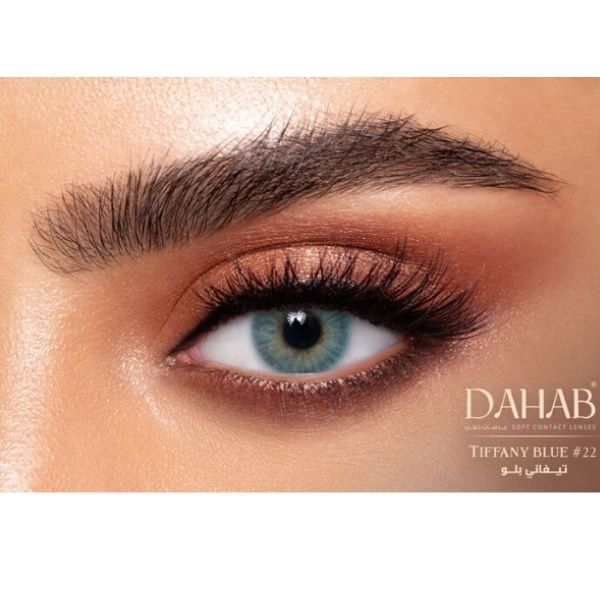 dahab gold tiffany blue colored contact lenses for dark eyes