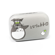 gray kit contact lenses case holder bear Totoro