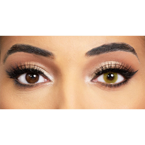 obsession paris sensuality opaline brown green colored contact lenses