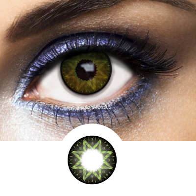 Lovely Green Los Angeles Contact Lenses Outlet