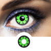 green cyber contact lenses