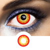 red and yellow crazy lenses darth maul