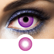 violet crazy lenses for makeup and cosplay