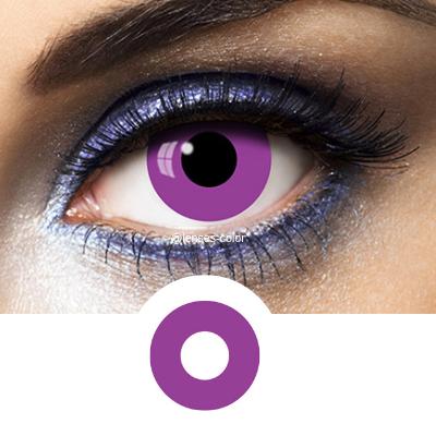 violet crazy lenses for makeup