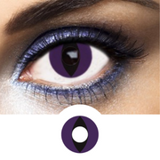 Amazing lenses for a beautiful violet cosplay