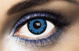 blue Halloween lenses