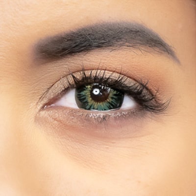 blue colored lenses