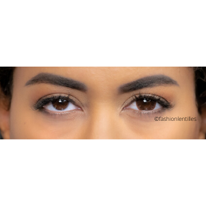 brown circle lenses