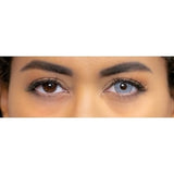 silver colored lenses