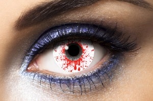 blood effect lenses