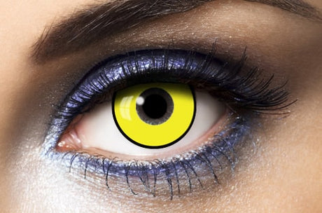 yellow Halloween lenses