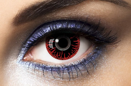 black Halloween lenses