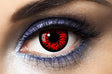 red Halloween lenses