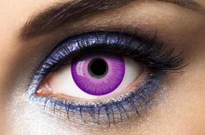 purple Halloween lenses