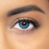 London Aqua Blue Colored Contact Lenses