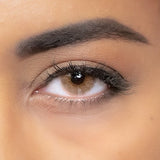 brown colored lenses