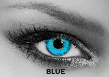 Soleko Queen's Trilogy Blue contact lenses
