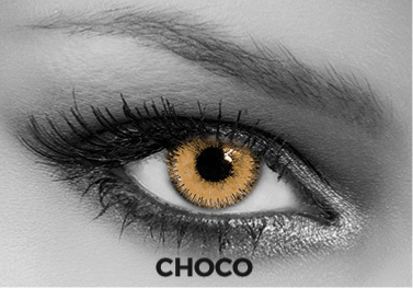 Soleko Queen's Trilogy Choco Contact Lenses