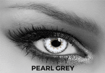 Soleko Queen's Trilogy Pearl Gray contact lenses