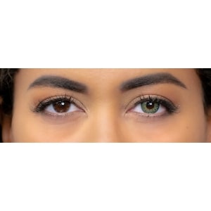 green lenses fashion lenses