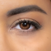 how look brown color contact lenses ?