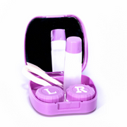 pink kit case holder color lenses