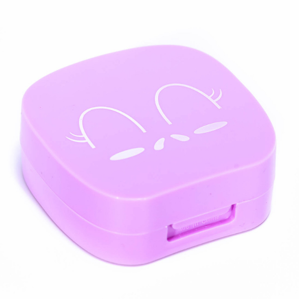 pink kit case holder lenses