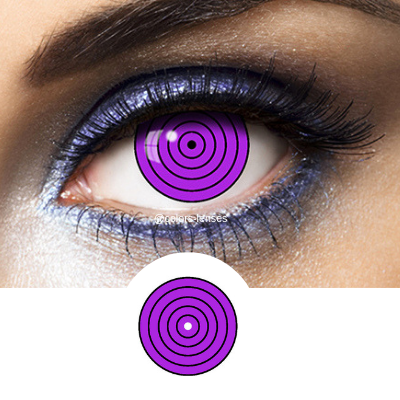 violet crazy lenses Spiral Rinnegan