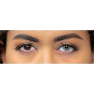 blue colored lenses