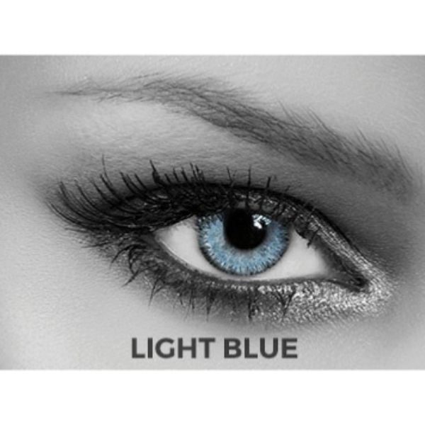 Soleko Queen's Twins Light Blue - 1 Month - Blue Contacts