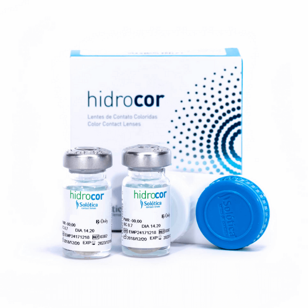 Preview of Blue Contact Lenses Solotica Hidrocor Toric Ice 1 Year