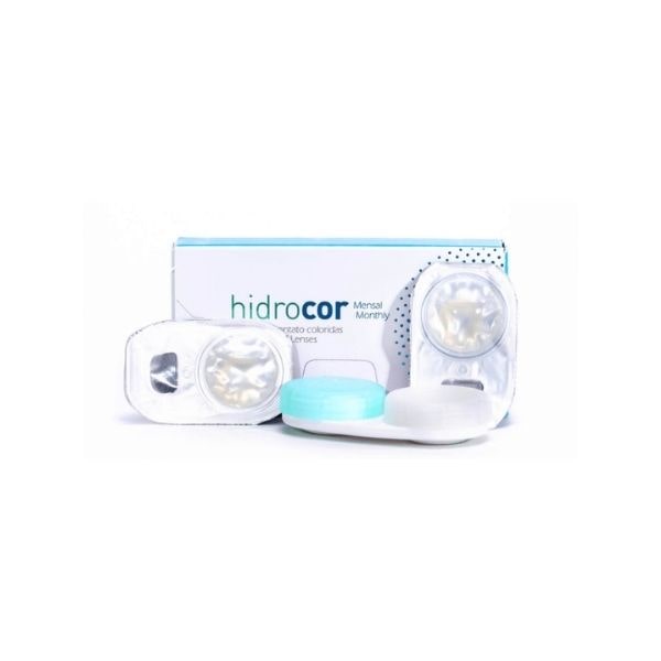 Solotica Hidrocor Cristal - 1 Month - Gray Contacts