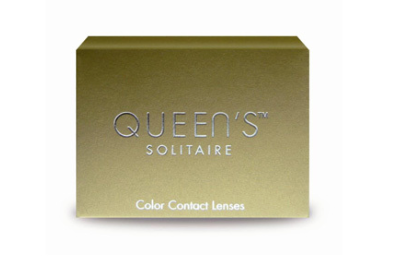 Violet Toric Contact Lenses Soleko Queen's Solitaire Violet - 3 Months Use
