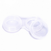 white case holder contact lenses