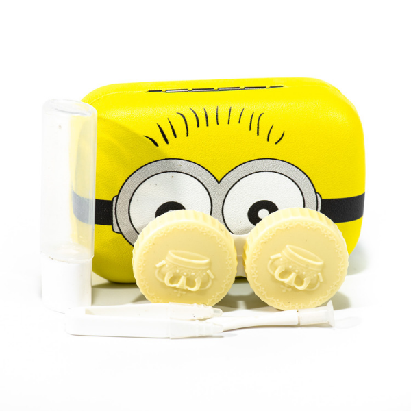 yellow case holder The Minions for color lenses