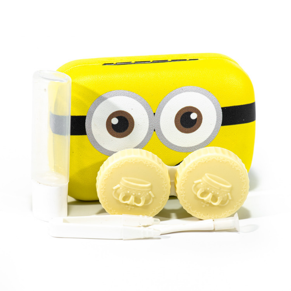 The Minions case holder for color lenses