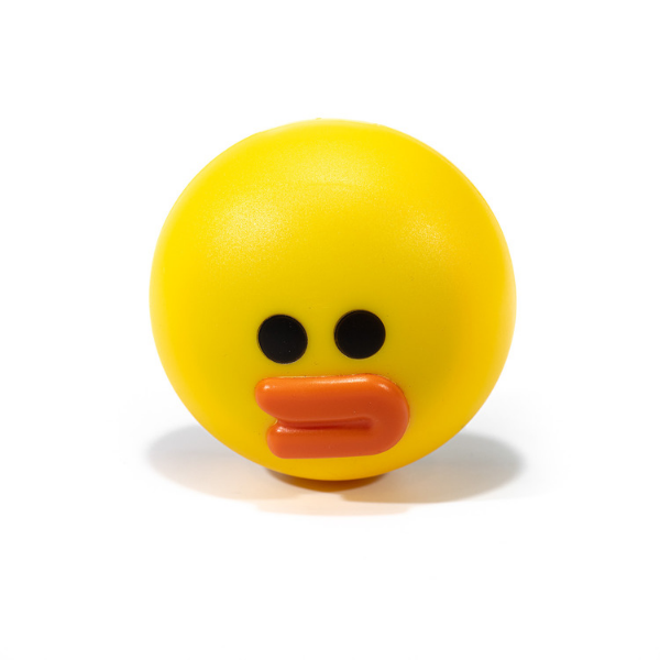 yellow contact lenses case holder duck