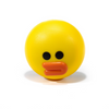 yellow contact lenses case holder duck